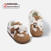 2025 Winter Toddler Velcro Shoes: Non-slip Soft Sole Casual Footwear for Boys and Girls