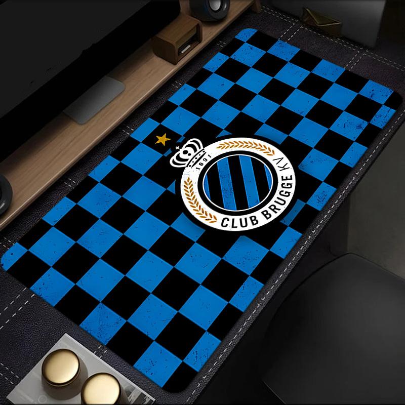 Golden Club Atletico Emblem Mouse Pad, Rubber Base, Mouse Pad for Gamers and Office Use, Gaming Desk , Easy To Clean Mat Christmas fan gifts