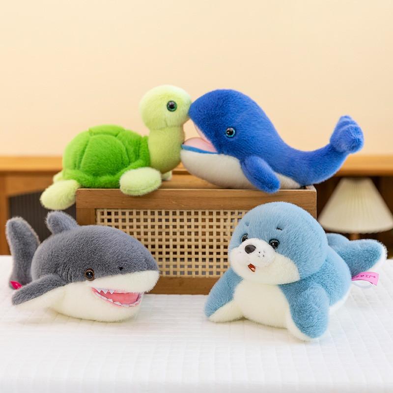 Shark Stuffed Big Animal Sea Animal Sea Turtle Seal Kid Sleeping Sofa Cushion