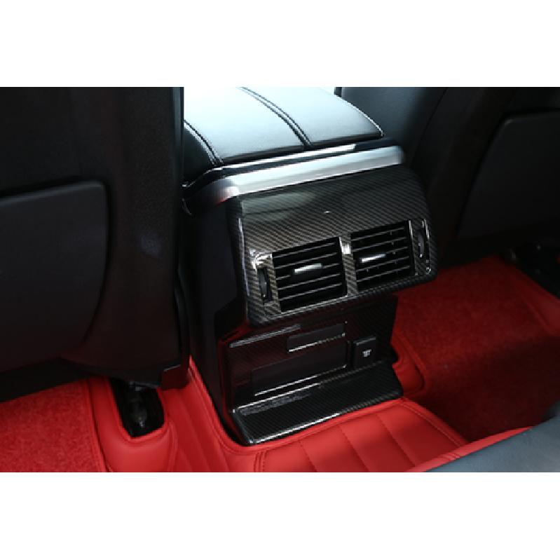 Carbon Fiber Rear Air Vent Cover Trim For Land Rover Range Rover Velar 18-23 1P