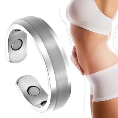Woman Fashion Slimming Healthcare Fat Burning Weight Loss Ring New Resizeable Magnetic Ring For Men Women Gift Opening Design