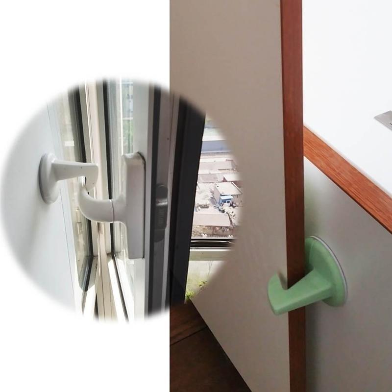 Crash Pad Household Door Backwall Protector Hook Door Lock