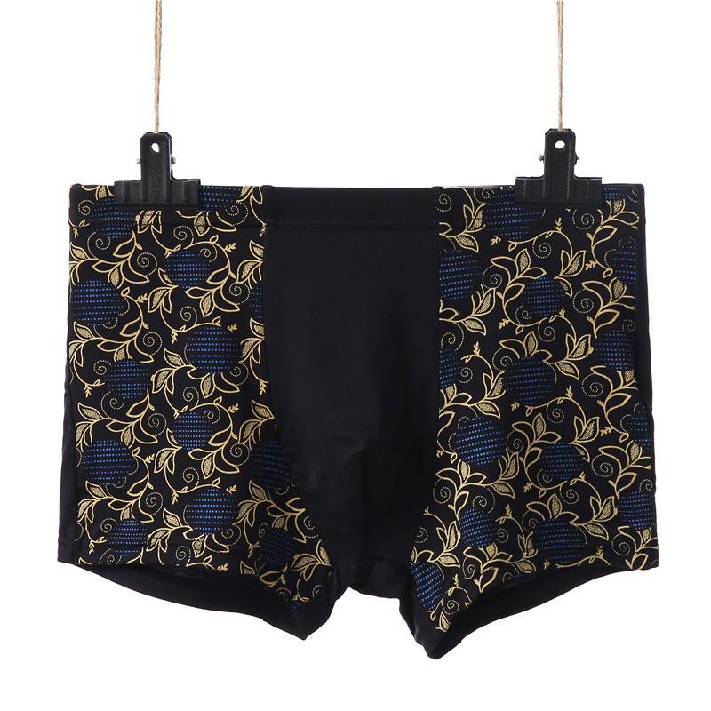 Plus Size Men's Breathable Quick-Dry Boxer Briefs