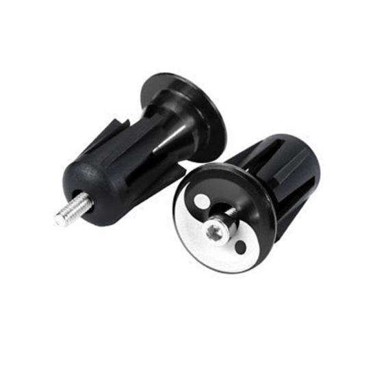 

1 пара шоссейных велосипедов MTB, ручки для руля из алюминиевого сплава, заглушки для ручек чёрный