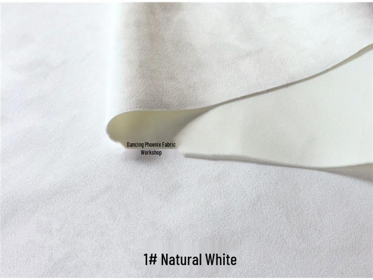 Luxury Snowflake Velvet Suede Air Layer Fabric - Thick, Stretchy, Soft, Delicate Knit