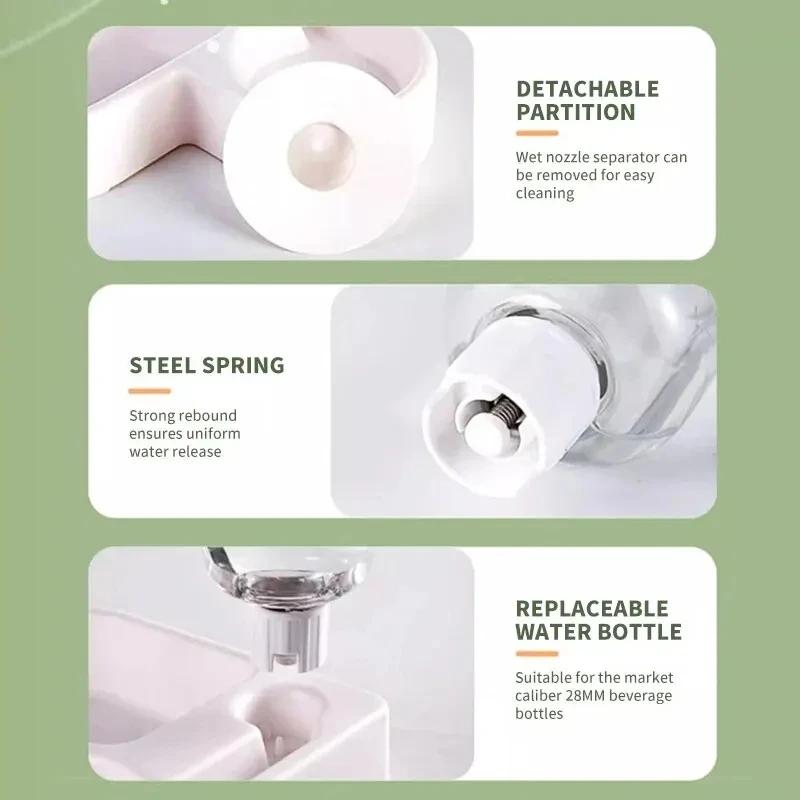 Pet Bowls Save Space, Reduce Flipping Wet Mouth, Cat Bowls, Pet Automatic Water Dispensers, Pet Food Bowls, Dog Bowls