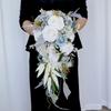 Artificial Flower Bridal Bouquets for Wedding Decorations Ceremony, Anniversary