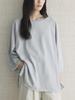 Korean Style Casual Oversized Drop Shoulder T-shirt - Women's Spring Arrival
