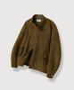 Mood Inside William Suede Harrington Jacket_Brown