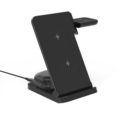 30W 3 In 1 Wireless Charger Stand Portable Fast Charging Station For iPhone 16/15/14 Pro Max  iWatch 9/8/7/6/5 Airpods 3/2