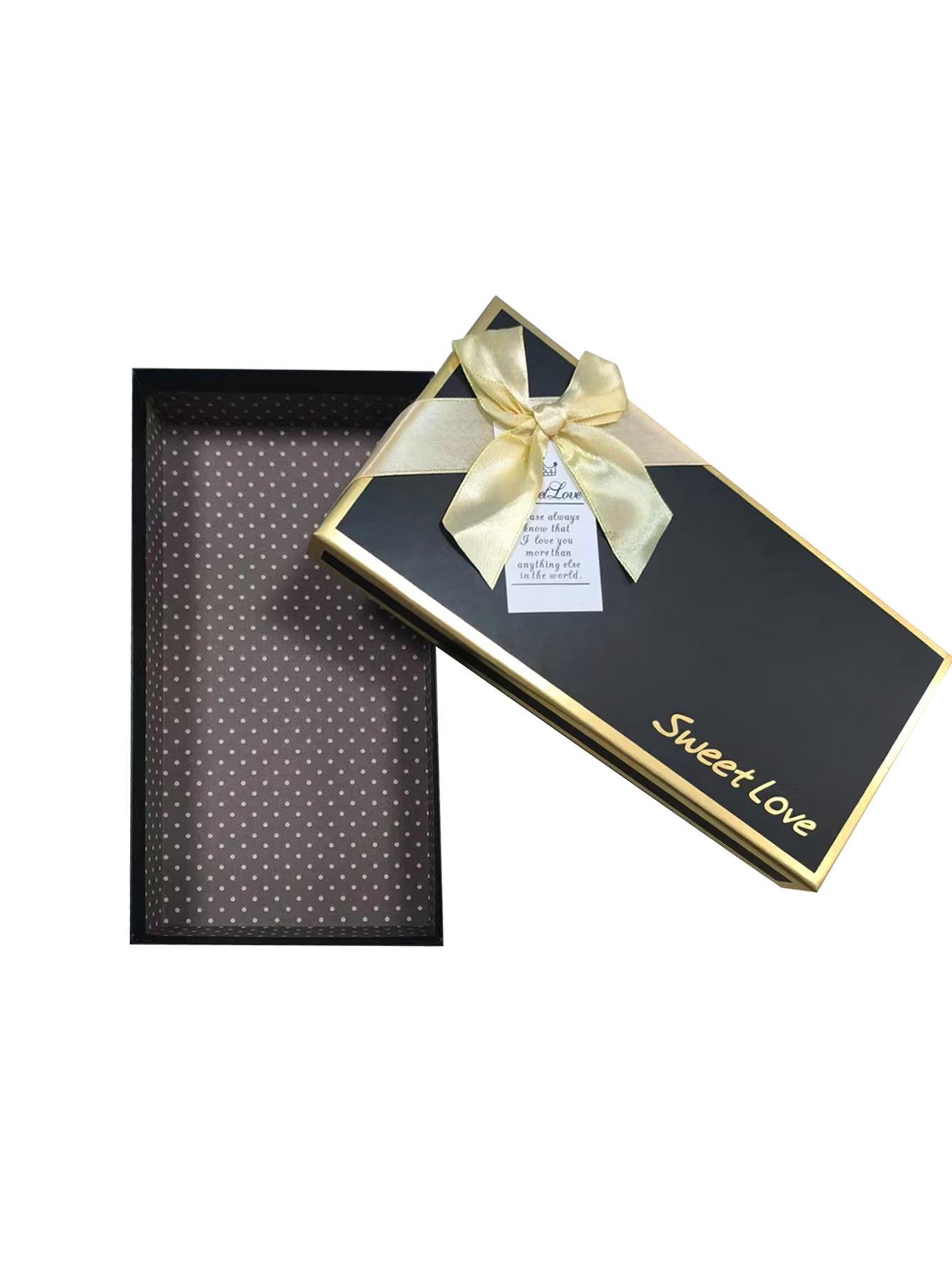 

Коробка для конфет на Хэллоуин, упаковочная коробка с бантом, подарочная коробка для шоколада, коробка для конфет, крышка-дно Other&22x11.5x4cm