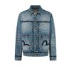 2025 Spring Seagull Logo Trend Single-Breasted Long Sleeve Jacket Men Jackets Denim-Blue 2ESHTM5DJ1043RXDN
