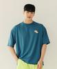 Tyubeuteuli Men'S Basic Loose Fit Short Sleeve Rash Guard A604 Coral Blue