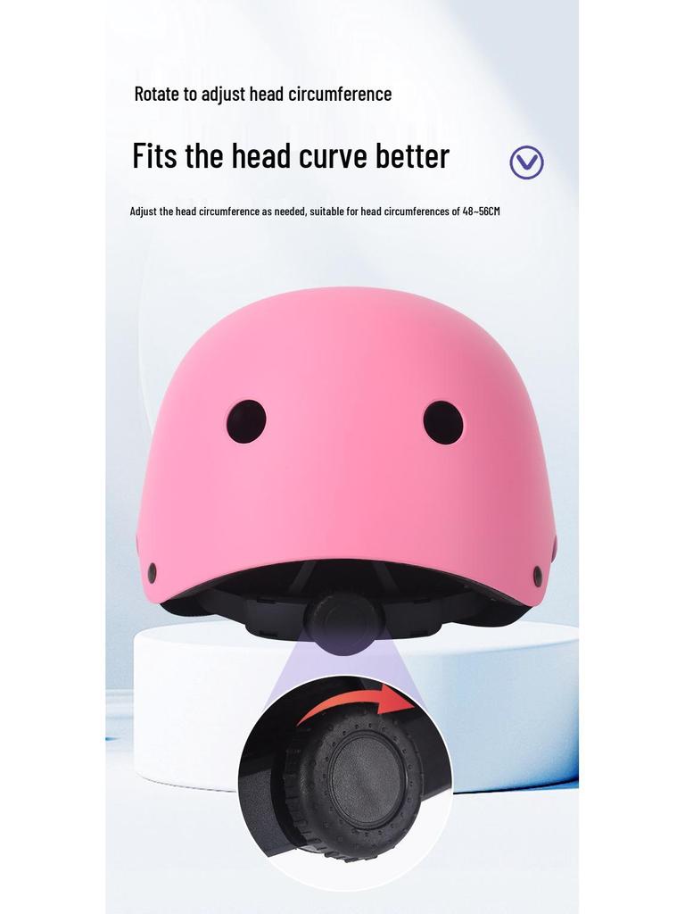 Adult & Kids Protective Gear Set: Thickened Helmet, Knee & Elbow Pads for Skating, Skateboarding & Biking