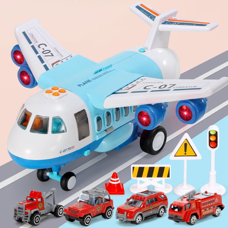 

Educational Toy Plane with Lights, Music & Storage for Toddlers