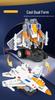 Electric Transforming Robot Toy with Colorful Lights