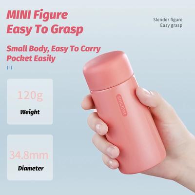 Bicchiere termico da viaggio super mini da 150 ml in acciaio inossidabile 304, isolato sottovuoto, tazza portatile, tazza thermos, tazza sigillata