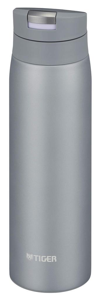 Tiger Thermos Tiger Water Bottle 500ml Sahara Mug Stainless Steel Bottle One Touch Lightweight Fog Blue (TIGER) MCX-A502AF
