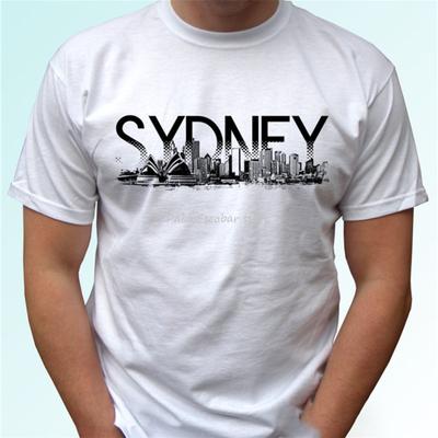 Sydney City T-Shirt Top Australien Tee Design Herren Damen Kinder Baby Cool Lässig Stolz Straße T-Shirt Unisex Neue Mode