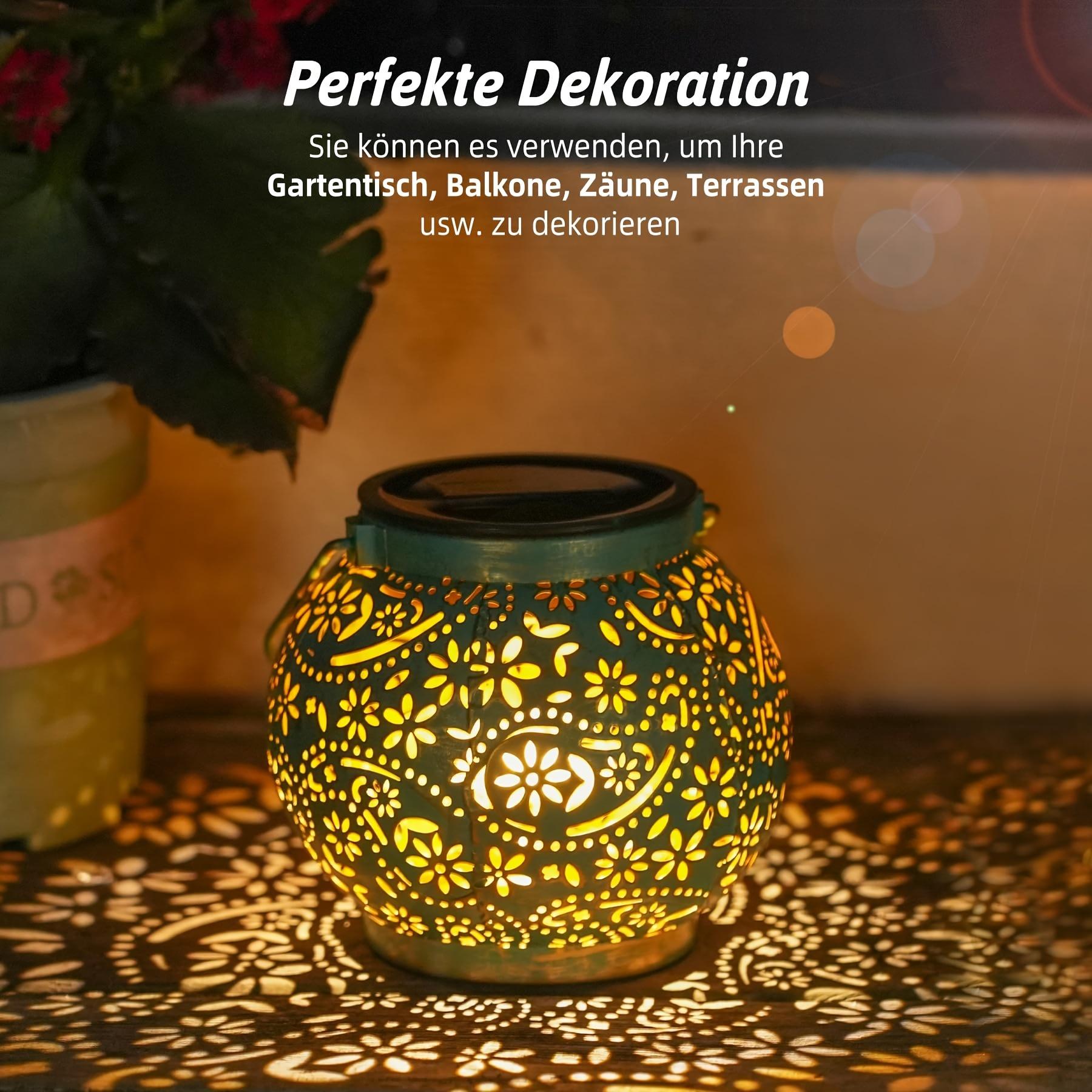 

Солнечные фонарики для улицы Солнечные фонарики для улицы Подвесные светодиодные восточные солнечные лампы Классический узор Пейсли для украшения веранды, балкона, террасы 1pc бирюзовый