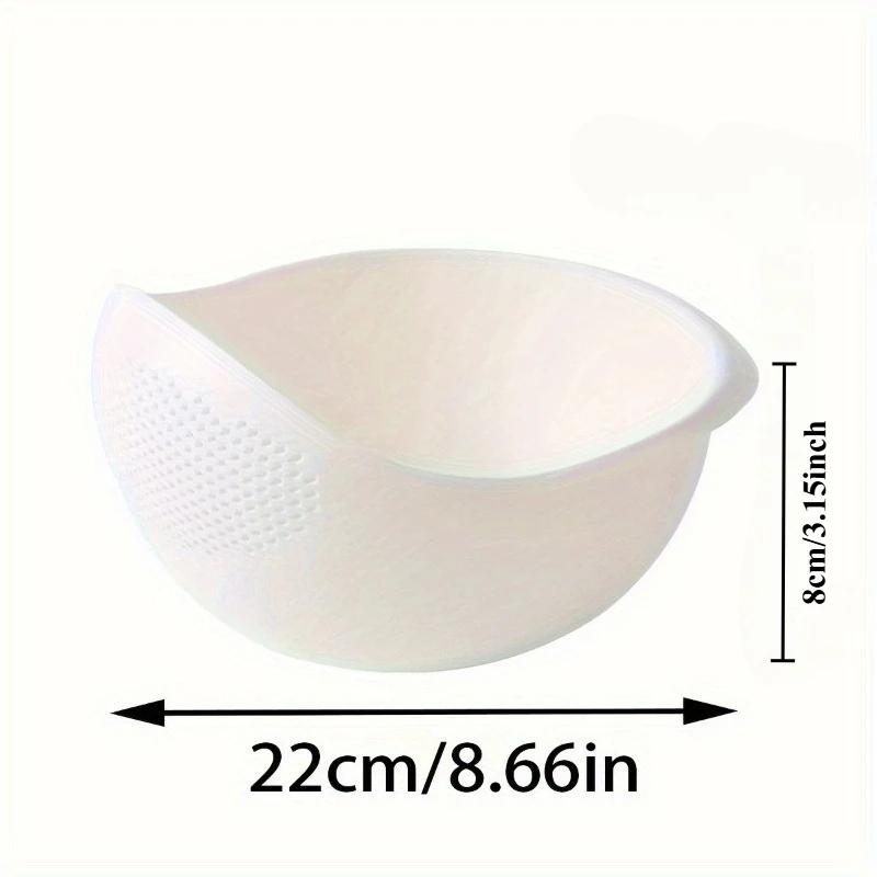1PC Multifunctional Modern Drain Basket Fruitsvegetablesrice and Cereals Kitchen Storageboxandstoragecabinetkitchen Accessories