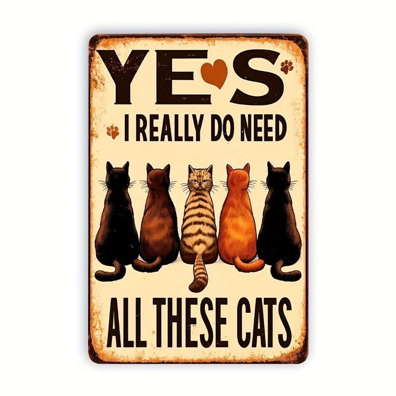 Retro Metal Animal Wall Art for Home Kitchen Farm Cafe Garden