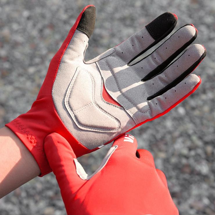 Vilico Full Finger Cycling Gloves Men Women Touch Screen Shockproof MTB Road Bike Sports Gloves