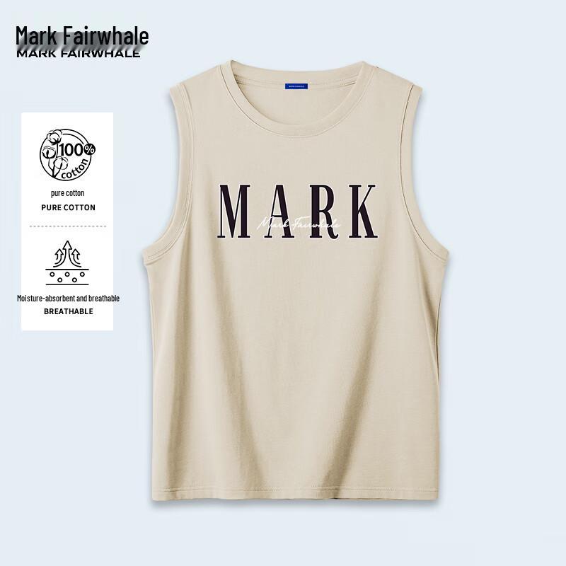Mark Fairwhale Men's Pure Cotton Casual Tank Top