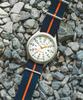 Taimaegseu Expedition Sierra Indiglo Fabric Luminous Watch 40Mm