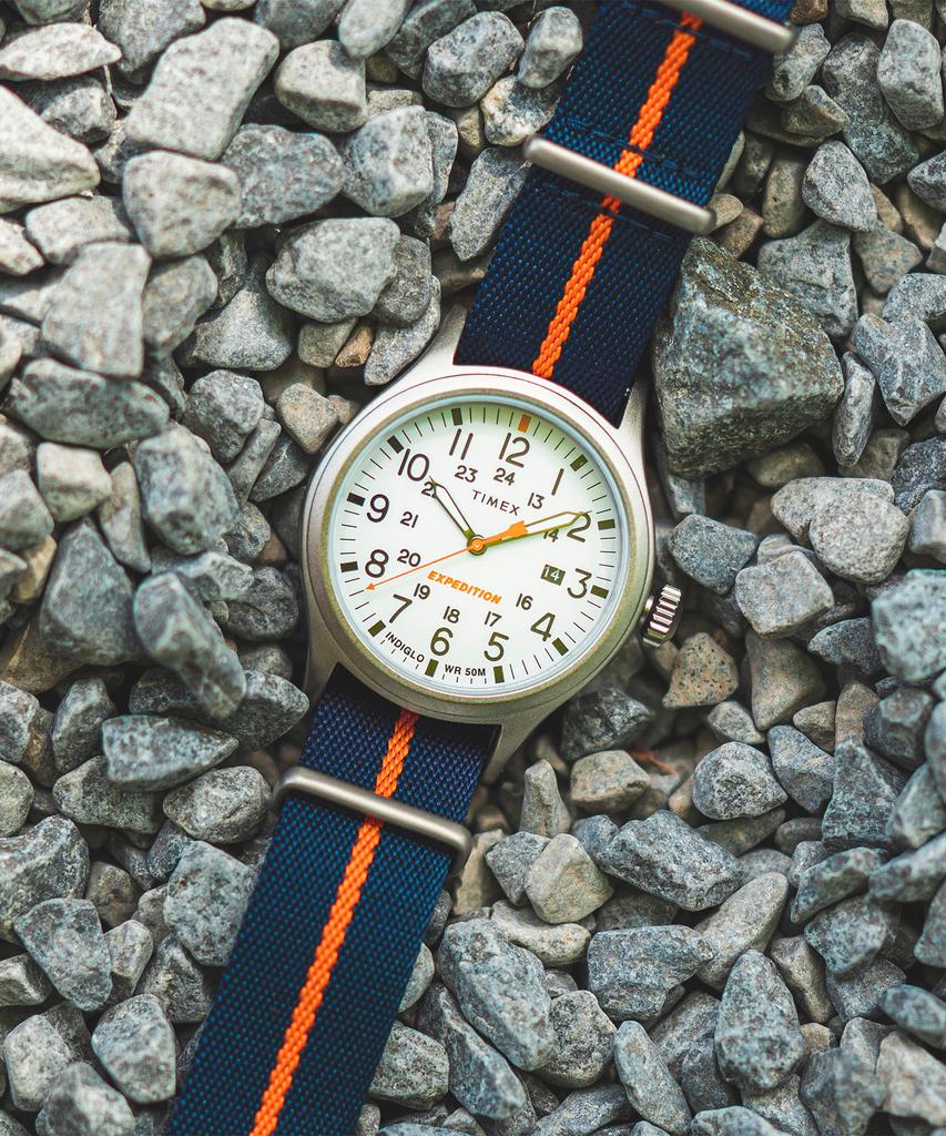Taimaegseu Expedition Sierra Indiglo Fabric Luminous Watch 40Mm