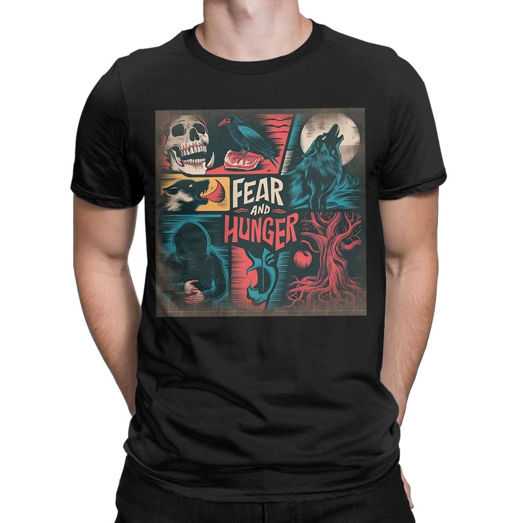 Men Women New Arrival Fear and Hunger Termina Tee T Shirt 100% Cotton T-shirts Clothing