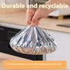 10Pcs Reusable Aluminum Foil Bowl Cover Food Grade Refrigerator Accessories Food Insulation Cover Kitchen Tools