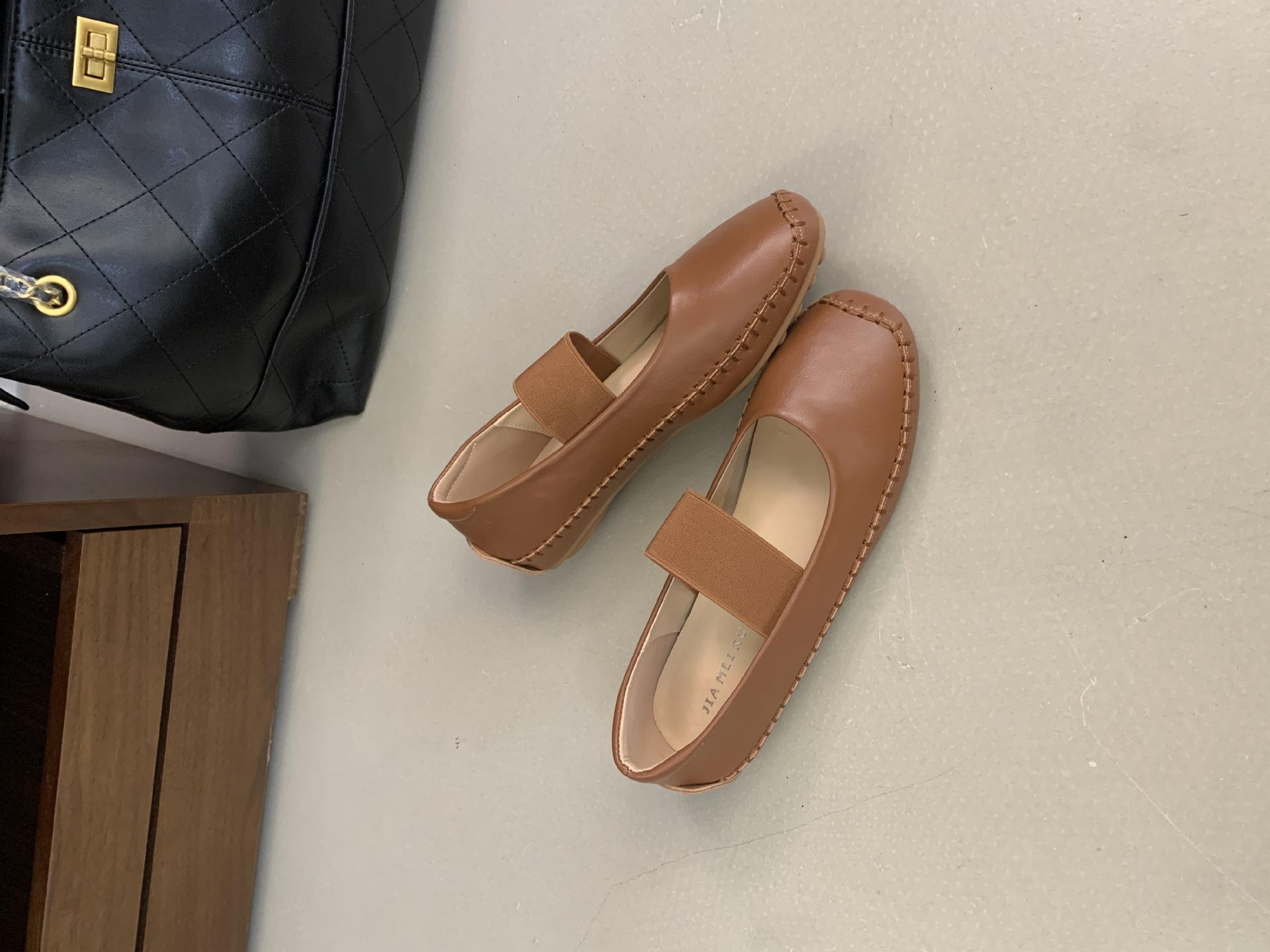 Women s Spring French Style Vintage Style Elegant for Dresses Pumps - Fashionable Footwear 35 коричневый