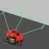 Firecore F310G Green Floor High Cross Large Horizontal Vertical Laser for Tiling Laser, Brightness, Line, Square, Line, Line, Level, 90° Line, 45°