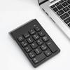 Slim Design Mini Digital Keypad 18 Keys Wireless Numeric Keypad Wireless Keyboard  Accounting