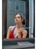 2024 New Color Block Two-Piece Sports Bikini - Japanese & Korean Style, Slimming Design