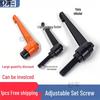 Adjustable L-Shaped Quick Release Self-Locking Handle, M6/M8 Hand-Tightening Screw
