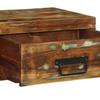 Wall Mounted Nightstands (2 pcs) Solid Reclaimed Wood