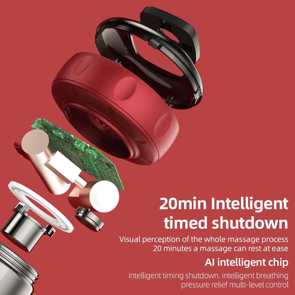2-in-1 Electric Cupping Therapy Massager Smart Gua Sha Tool with Auto Timer 12 Level Temperature
