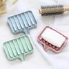 Soap Dish with Drain Bathroom Multipurpose Soap Tray Portable Soap Storage Containers Soap Holder Box for Shower Sponges