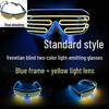Voice-Controlled LED Trendy Light-Up Shutter Glasses for Festivals