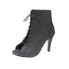 Fashion New Noble High Quality Summer Women's Sandals Fashion Sexy High Heels Open Toe Zipper Comfort Ladies Indoor Jazz Dance Shoes