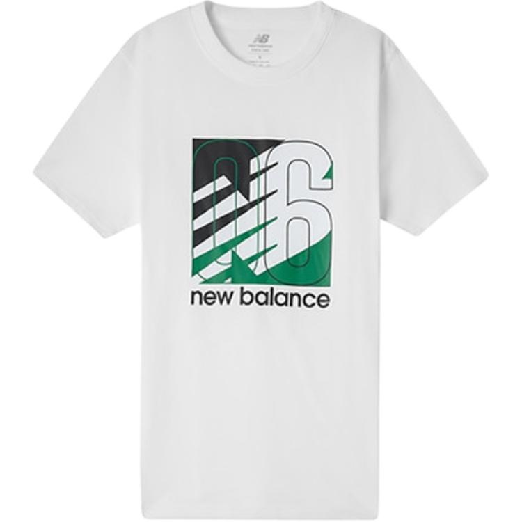 Мужская футболка New Balance Белая MT11909-WT L