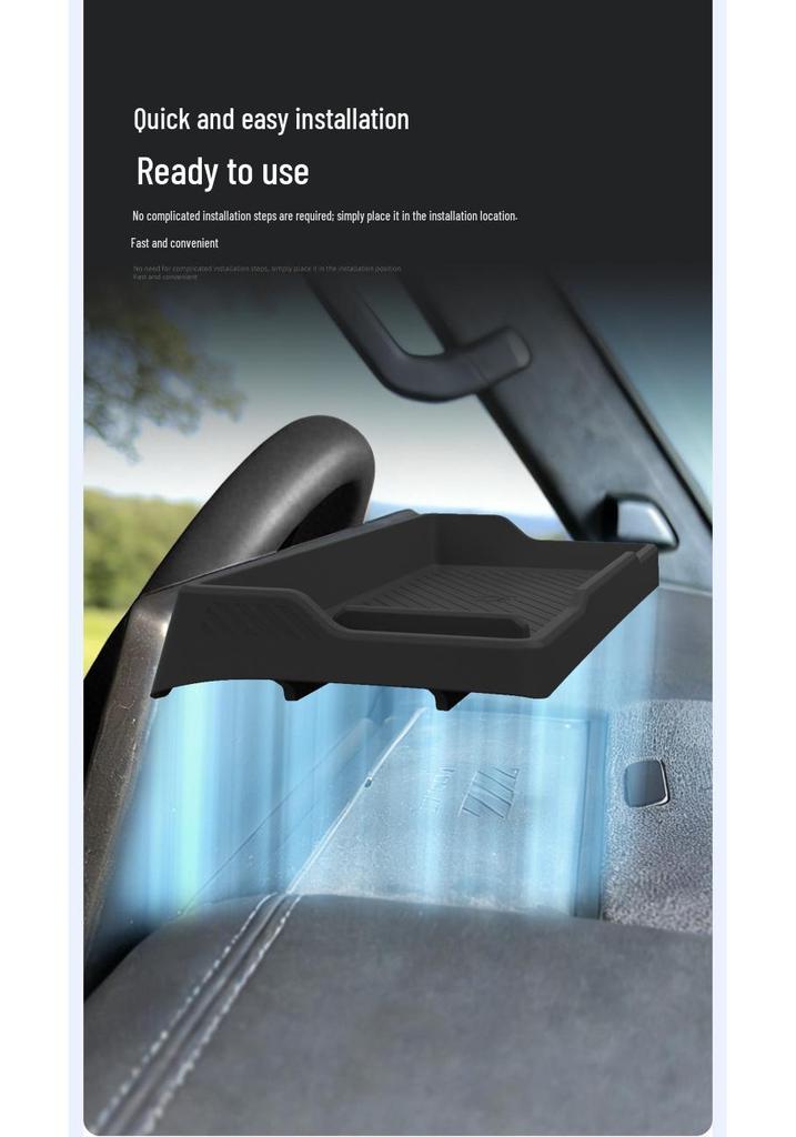 Chery iCAR V27 Screen Silicone Mat Rear Storage Box Accessory