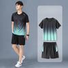 Men's Checkered Short Sleeve and Shorts Set