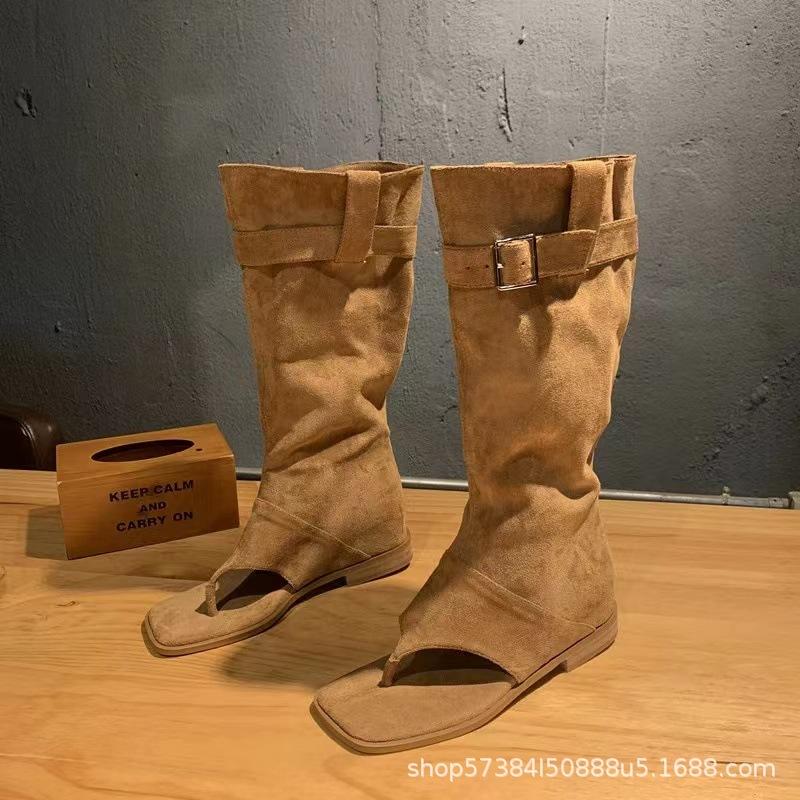 

Black Boots Women s V-Mouth Martin Boots Punk Metal Western Cowboy Boots Rivet Pointed Chelsea Pant Boots 40 світло-коричневого кольору