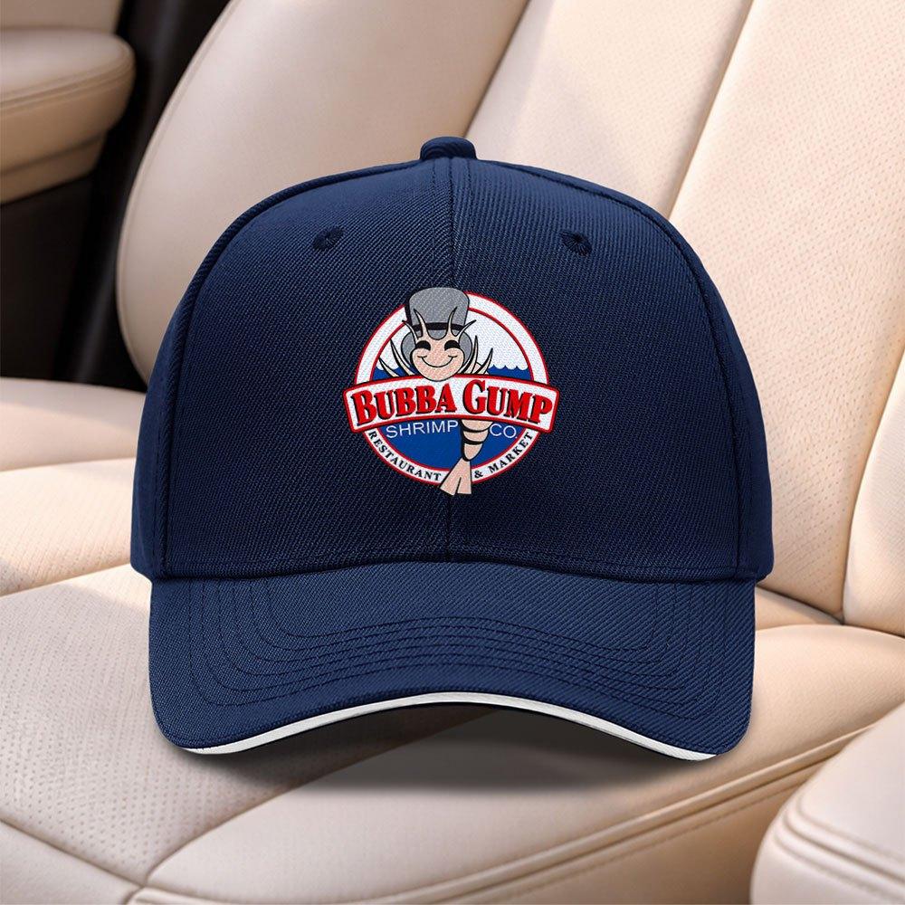 Pc Forrest Gump Shrimp Restaurant Sandwich Baseball Cap  Adjustable Outdoor Duckbill Hat  Essential Item for Unisex and Womens