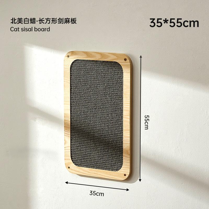 Wall-Mounted Cat Tree with Scratching Post Minimalist Cat Climbing Frame Space-Saving Cats House Toy for Indoor Easy To Install