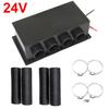 1500W 24V 4-Hole Auto Car Heater Cooling Fan Portable Vehicle Defroster