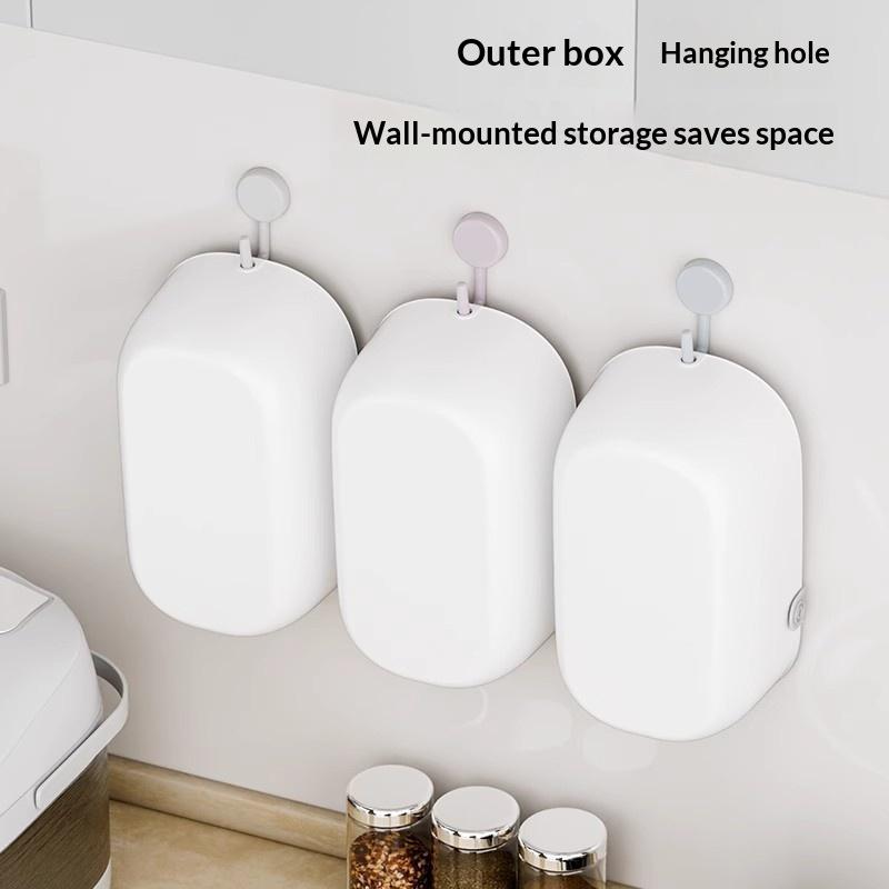 Double-Layer Snack Fruit Food Storage Box Household Fruit Plate Drain Tray Special Storage Basket For Lazy People